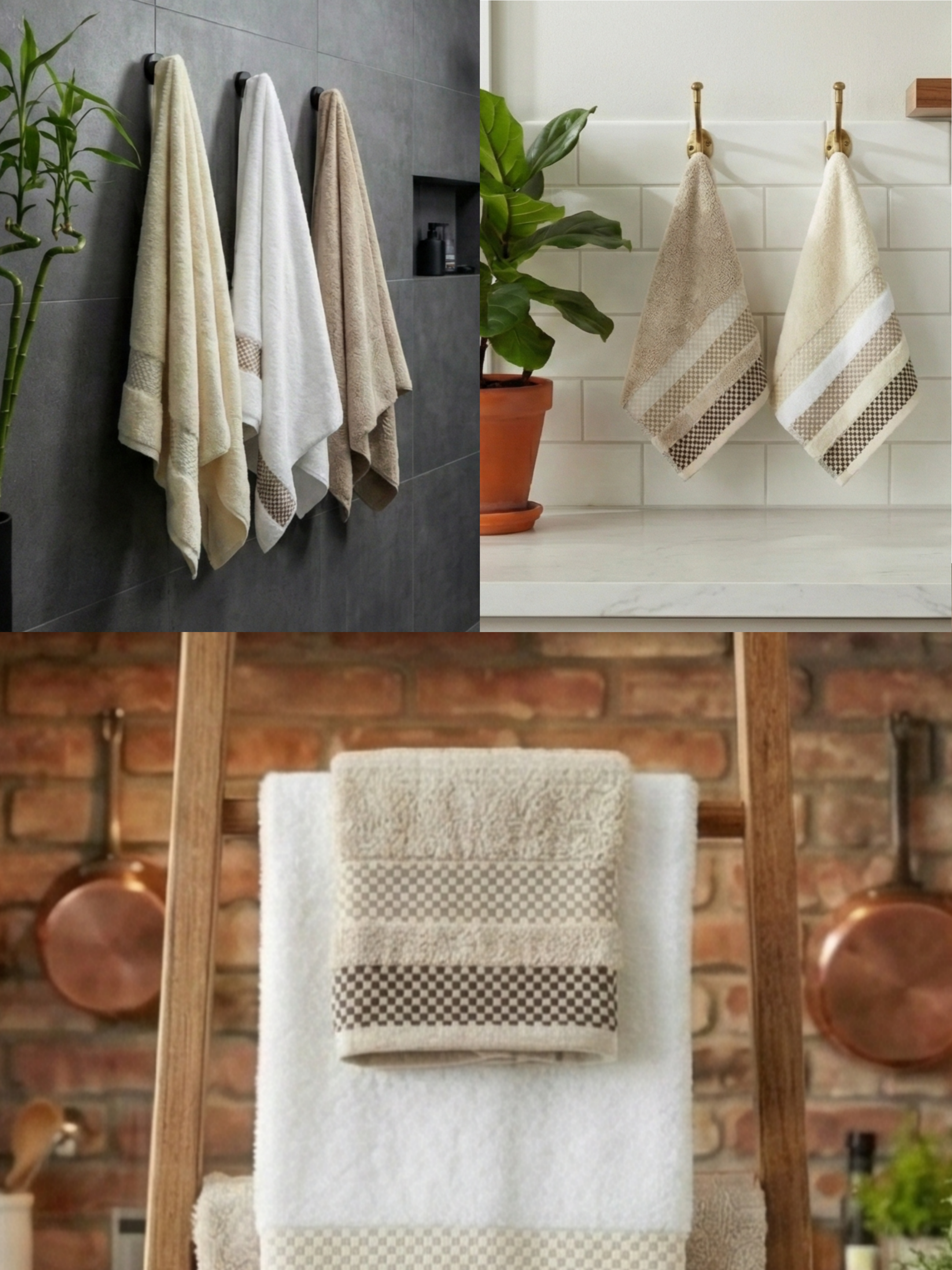 Aura Natural 6’lı El Havlusu Seti