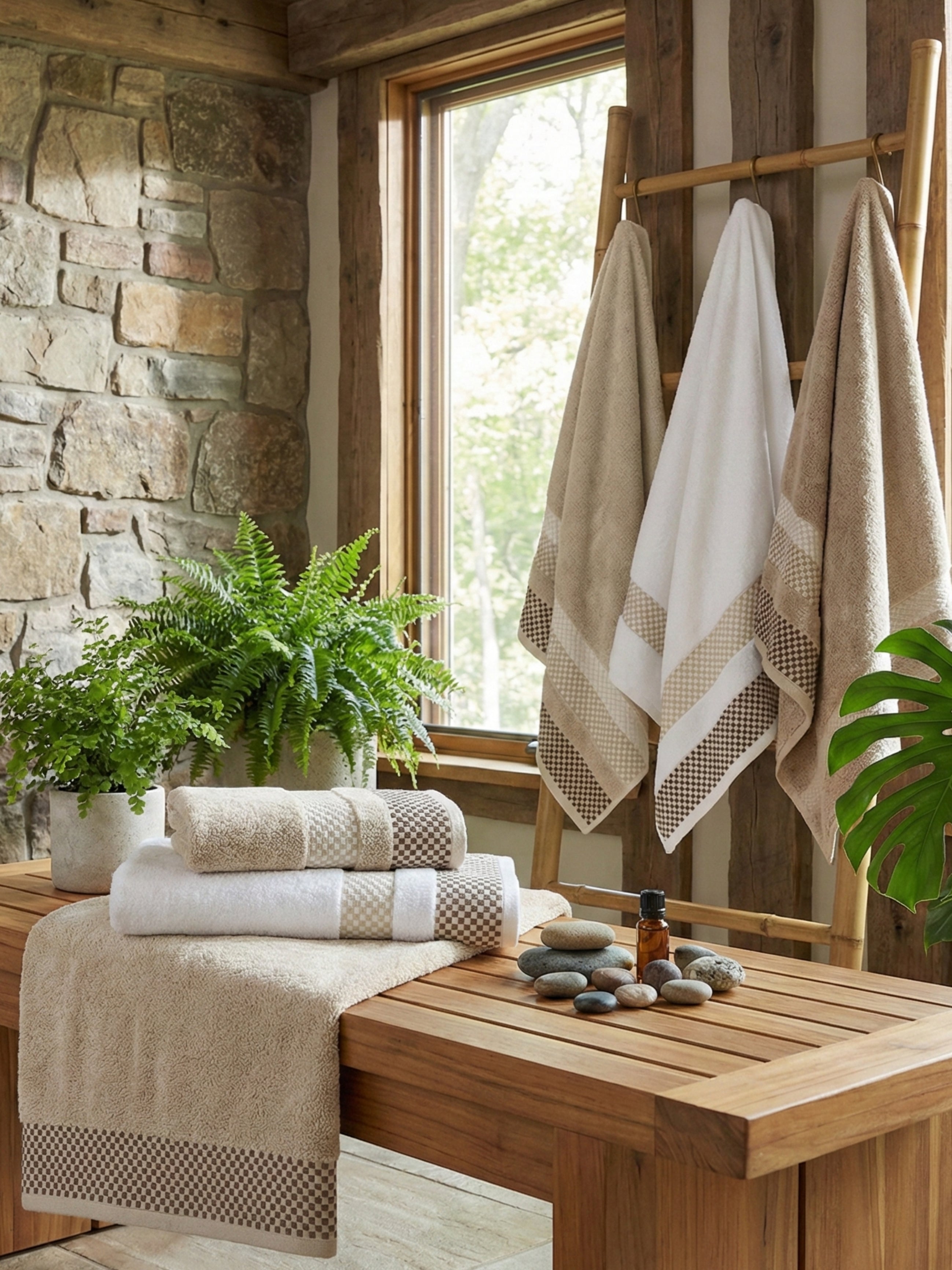 Aura Natural 6’lı El Havlusu Seti