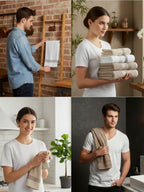 Aura Natural 6’lı El Havlusu Seti